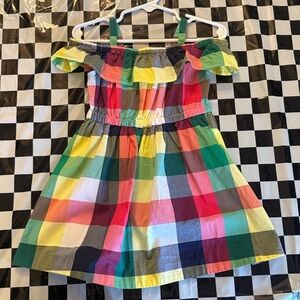 Janie and Jack Multicolor Plaid Dress